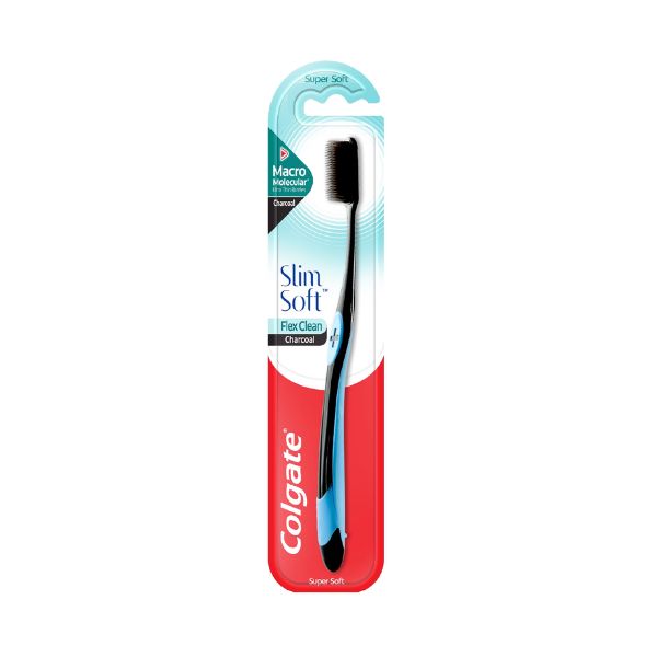 Bàn Chải Đánh Răng Colgate SlimSoft Flex Clean Charcoal