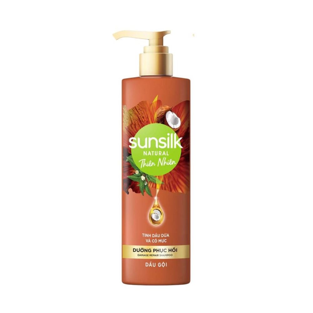 Dầu Gội Sunsilk Natural Thiên Nhiên Dưỡng Phục Hồi (Nâu) 380G
