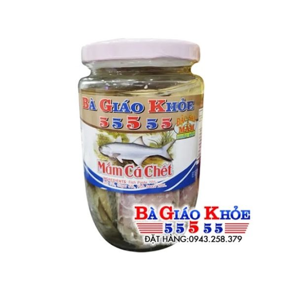 Mắm Cá Chét Bà Giáo Khỏe 55555 400G