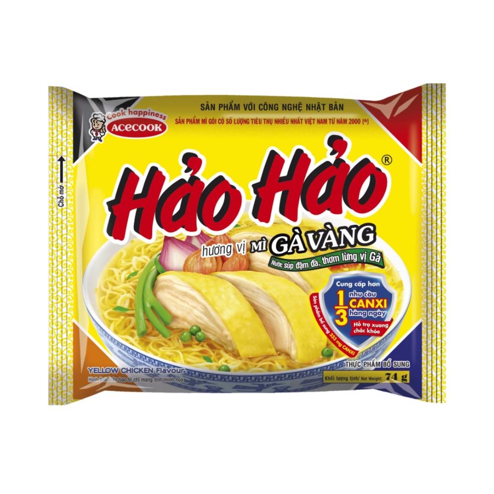 Mì Hảo Hảo Gà Vàng 74G
