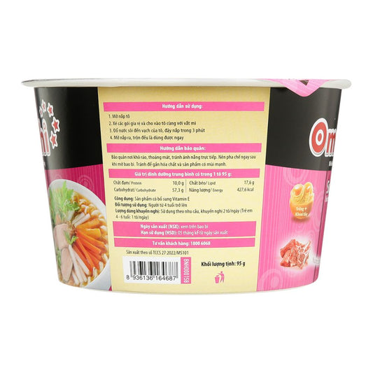 Mì Omachi Sườn Hầm Ngũ Quả Tô 95G