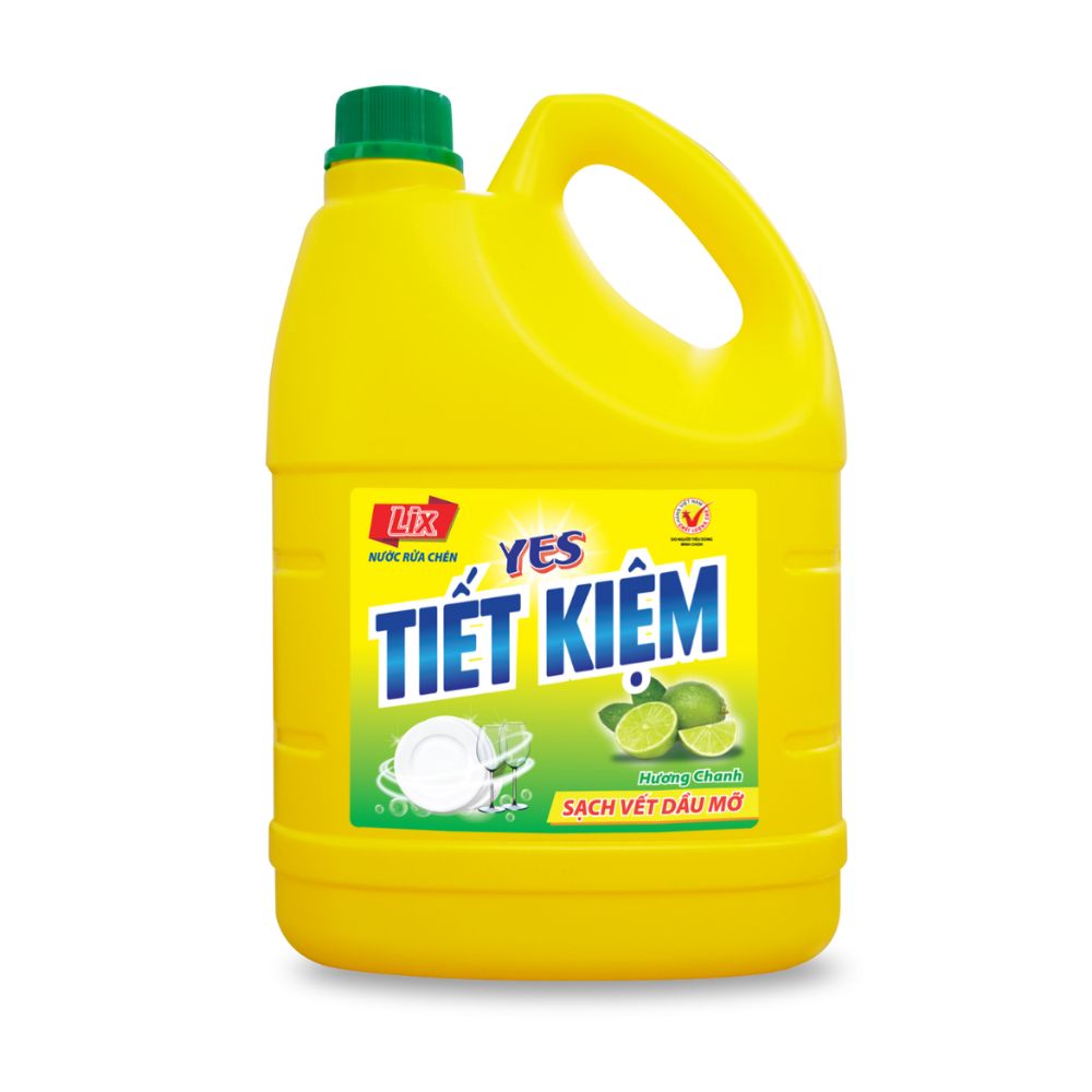 Nước Rửa Chén Yes Tiết Kiệm Hương Chanh 3.5KG