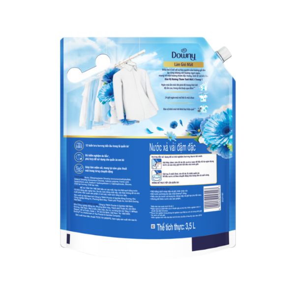 Nước Xả Downy Làn Gió Mát 3.5L