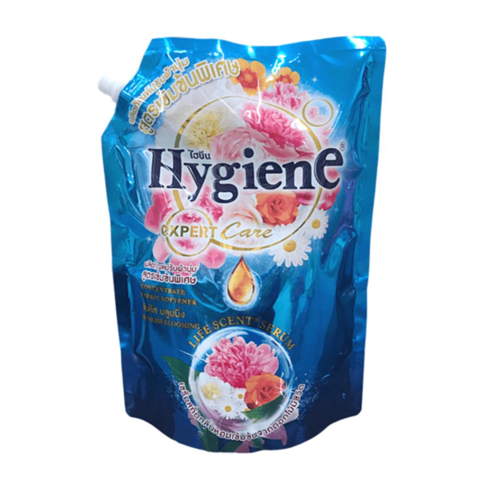 Nước Xả Vải Hygiene Expert Care Sunkiss Blooming (Xanh Dương) 1.3L