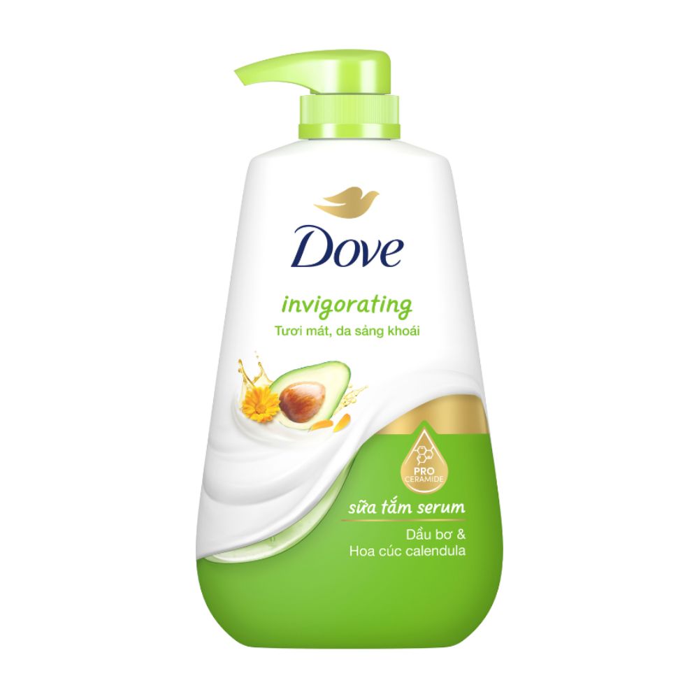 Dove Serum Peach Butter Calendula Shower Gel 500G