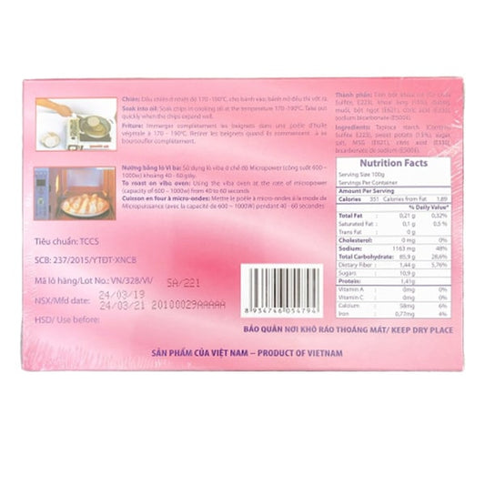 Bánh Phồng Chay Khoai Lang Sa Giang 1kg