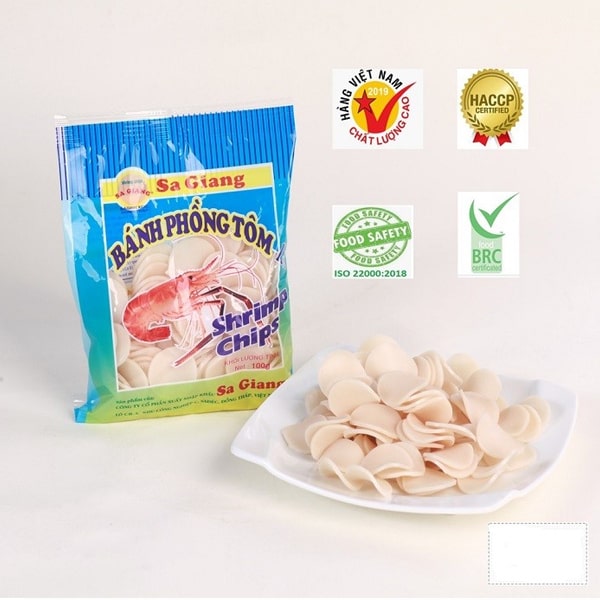 Bánh Phồng Tôm 15% Sa Giang 1kg