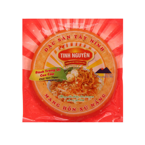 Bánh Tráng Ớt Tinh Nguyên 22cm Gói 200g