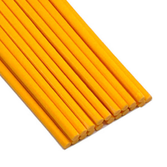 Long yellow Melamine plastic chopsticks