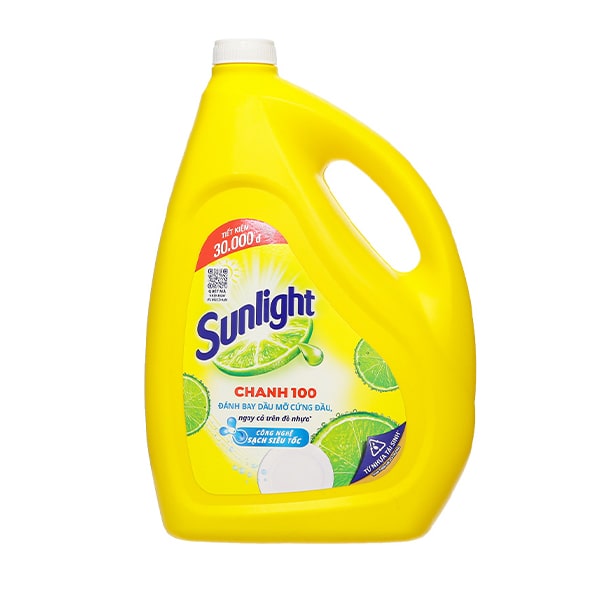 Nước Rửa Chén Sunlight Chanh 3.6kg