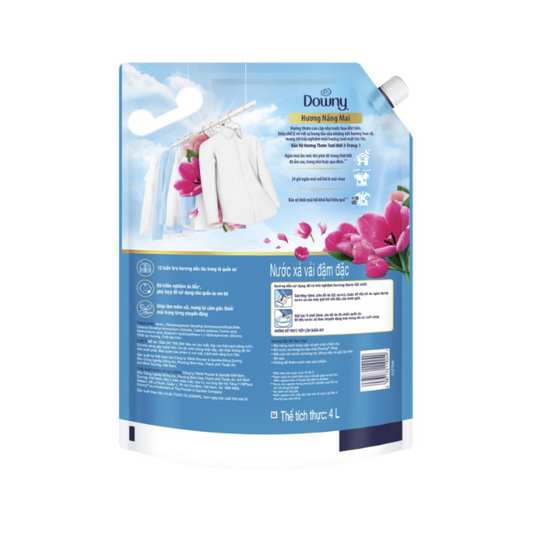 Nước Xả Vải Downy Nắng Mai Túi 4 lít