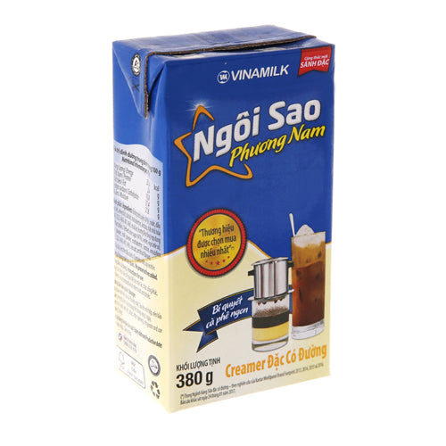 Sữa Đặc Có Đường Ngôi Sao Phương Nam Hộp Xanh Biển 380g