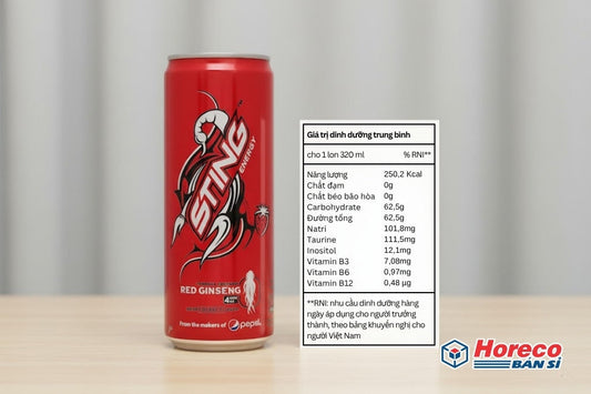 Khám phá lượng đường trong Nước tăng lực Sting và cách tiêu thụ an toàn