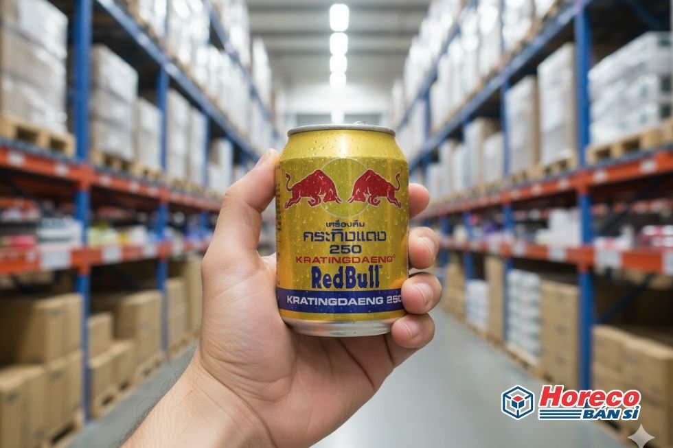 Hướng Dẫn Mua Nước Tăng Lực Bò Húc Chính Hãng Tại Horeco