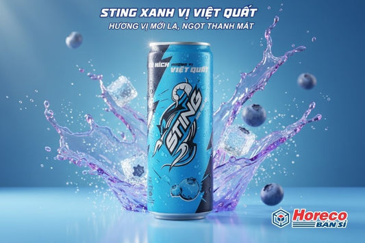 Sting Xanh Vị Việt Quất: Hương Vị Mới Lạ, Ngọt Thanh Mát