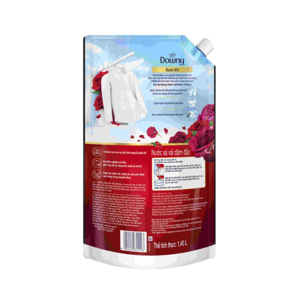 Nước Xả Vải Downy Đam Mê Túi 1.45L