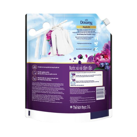 Nước Xả Vải Downy Huyền Bí Túi 3 lít