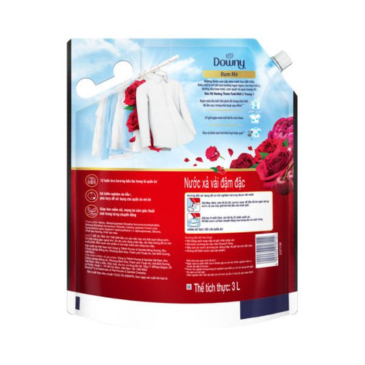 Nước Xả Vải Downy Đam Mê Túi 3 lít