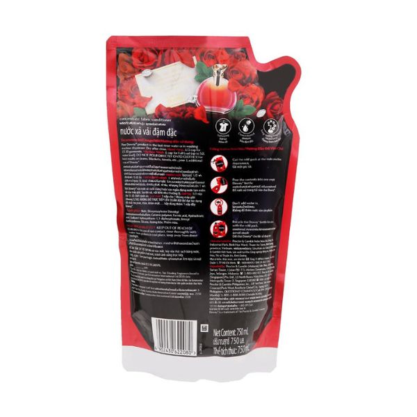 Nước Xả Vải Downy Đam Mê Túi 750ML