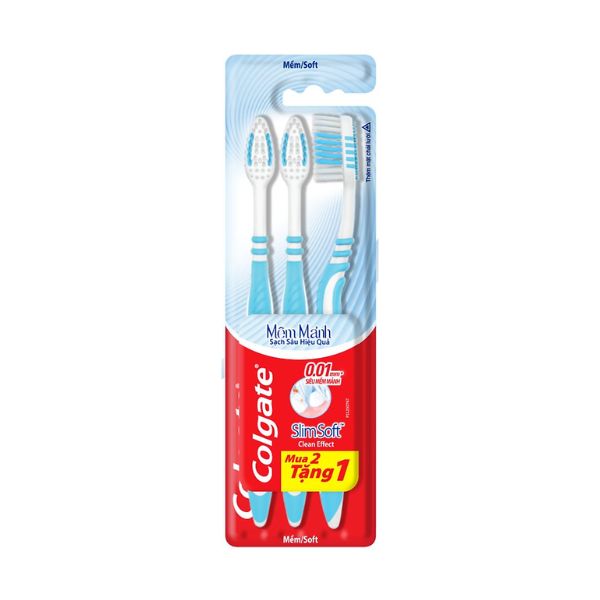 Bàn Chải Đánh Răng Colgate SlimSoft Deep Clean Sạch Sâu Hiệu Quả