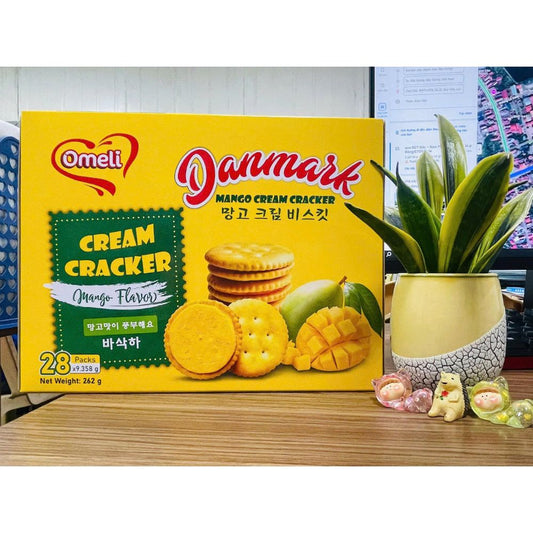 Bánh Omeli Cracker Kem Xoài 262G