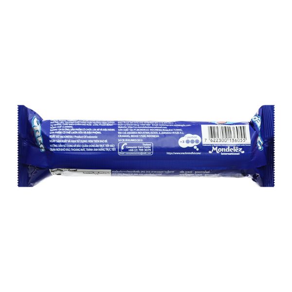 Bánh Quy Nhân Kem Oreo Vị Dâu 119.6G