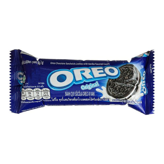 Bánh Quy Nhân Kem Oreo Vị Vani 64.4G