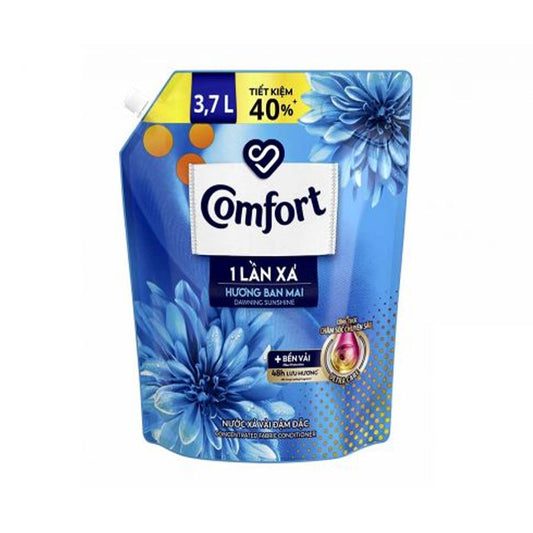 Nước Xả Vải Comfort 1 Lần Xả Hương Ban Mai Túi 3.7L