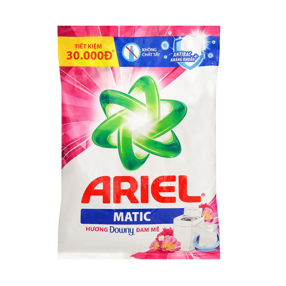 Bột Giặt Ariel Downy Đam Mê 2.4KG