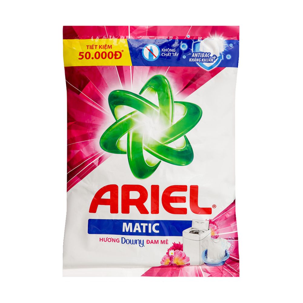 Bột Giặt Ariel Downy Đam Mê 3.6KG