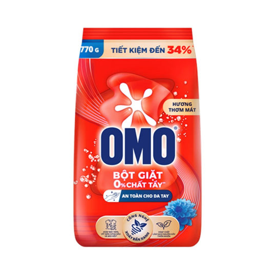 Bột Giặt OMO Hương Thơm Mát 770G