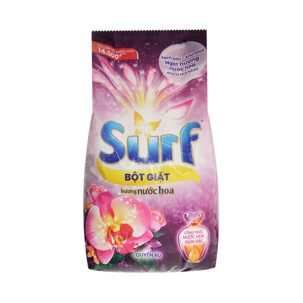 Bột Giặt Surf Nước Hoa Aqua Quyến Rũ 5.3KG