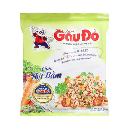 Cháo Gấu Đỏ Thịt Bằm 50G