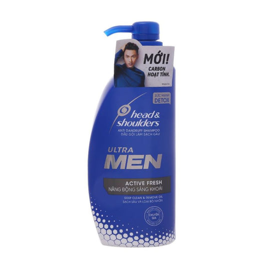 Dầu Gội Cho Nam Head & Shoulders Ultra Men Năng Động Sảng Khoái 650ML