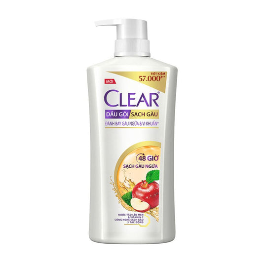 Dầu Gội Clear 48 Giờ Sạch Gàu Ngứa 880G