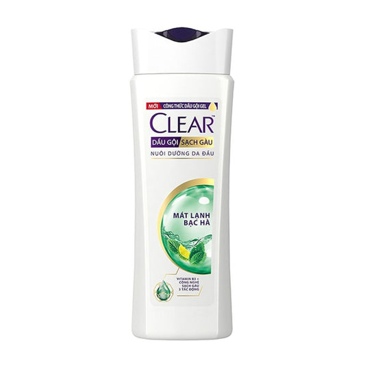 Dầu Gội Clear Mát Lạnh Bạc Hà 340G
