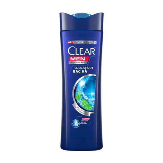 Dầu Gội Clear Men Mát Lạnh Bạc Hà 340G