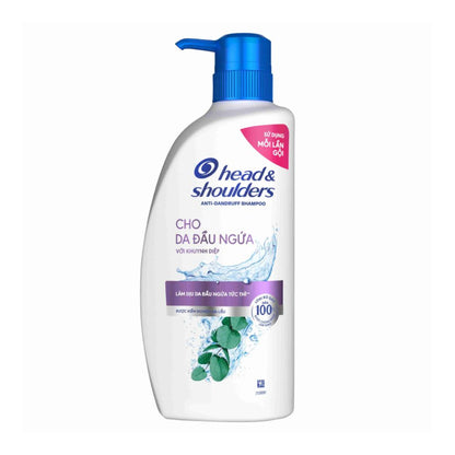 Dầu Gội Head & Shoulders Cho Da Đầu Ngứa 625ml