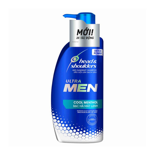 Dầu Gội Head & Shoulders Ultra Men Bạc Hà 650ML