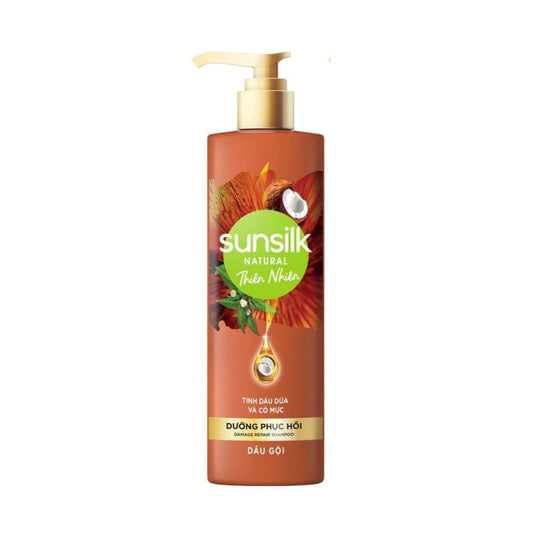 Dầu Gội Sunsilk Natural Thiên Nhiên Dưỡng Phục Hồi (Nâu) 380G