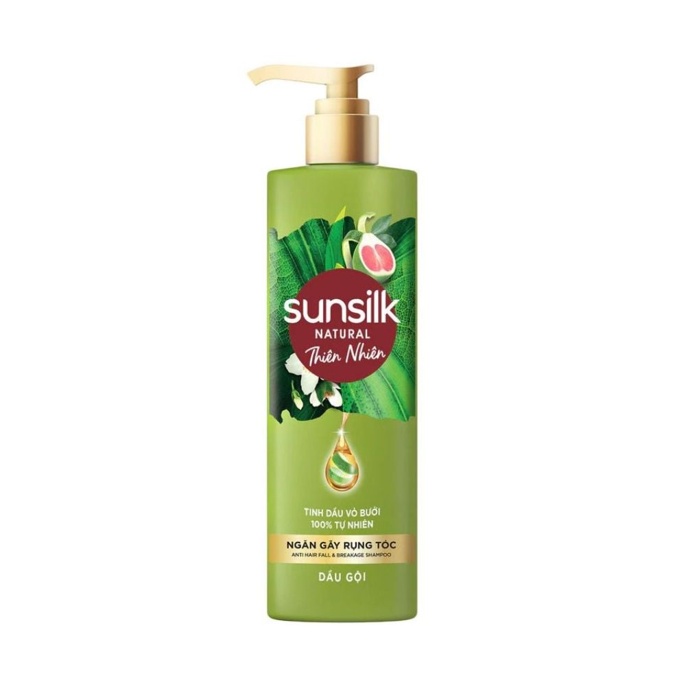 Dầu Gội Sunsilk Natural Thiên Nhiên Ngăn Gãy Rụng Tóc 380G