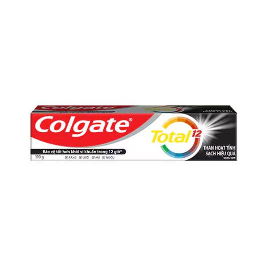 Kem Đánh Răng Colgate Total Than Hoạt Tính Sạch Hiệu Quả 170G