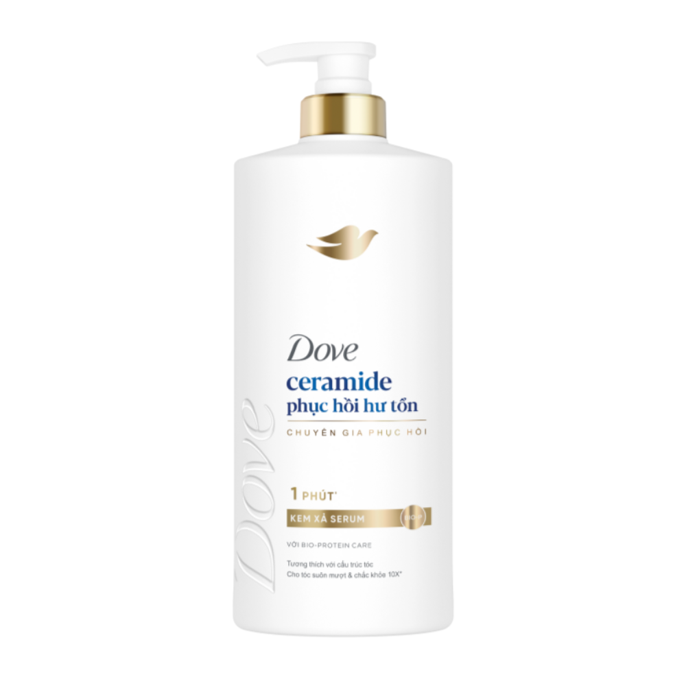 Kem Xả Dove Ceramide Phục Hồi Hư Tổn 610G