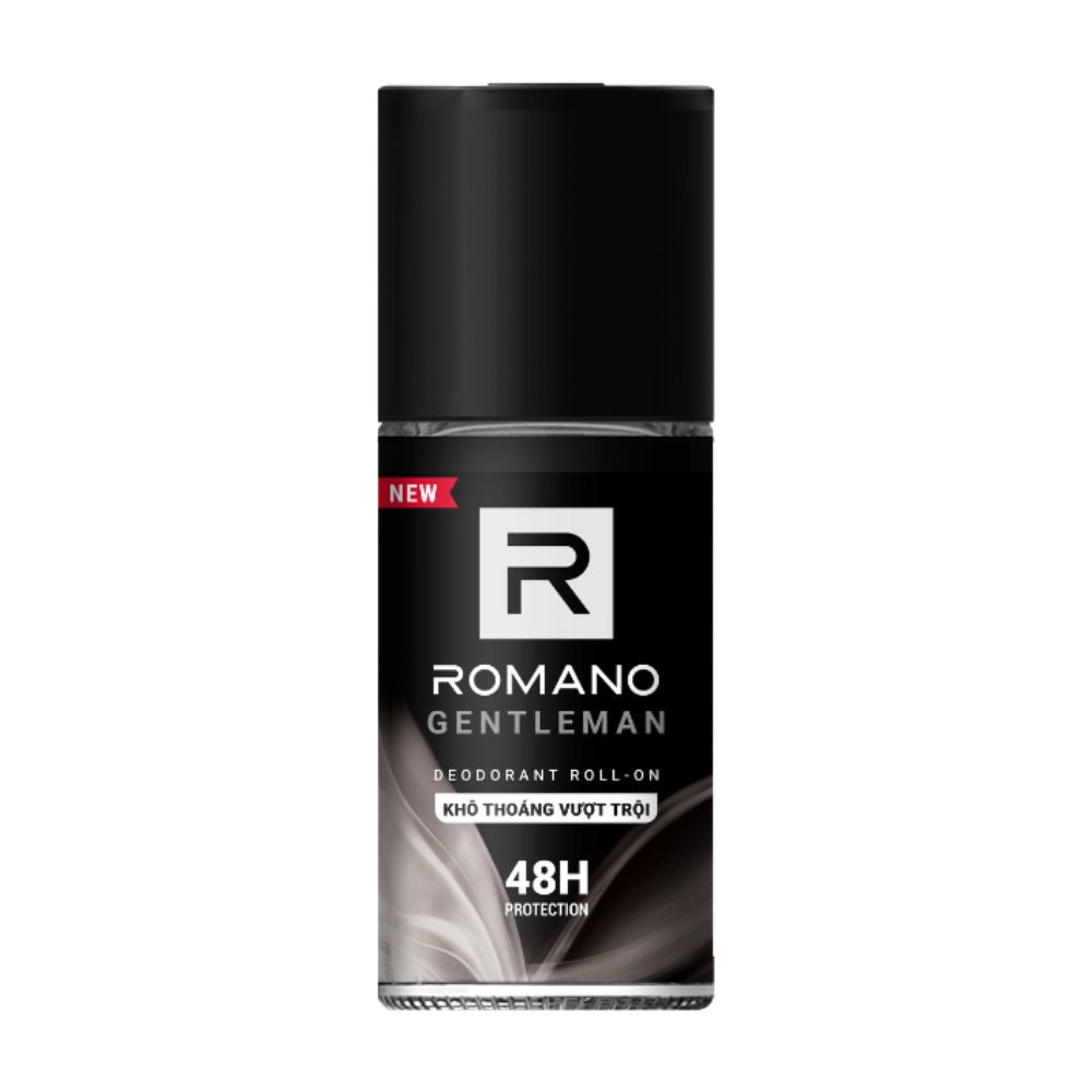 Lăn Khử mùi Romano Gentleman Khô Thoáng Vượt Trội 50ML
