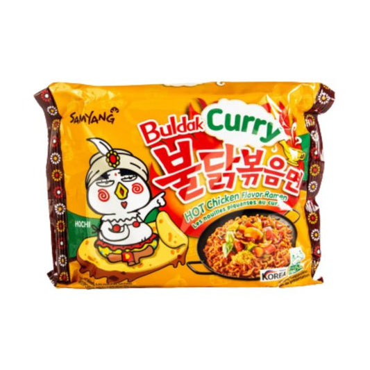 Mì Khô Gà Cay Cà Ri Samyang 140G