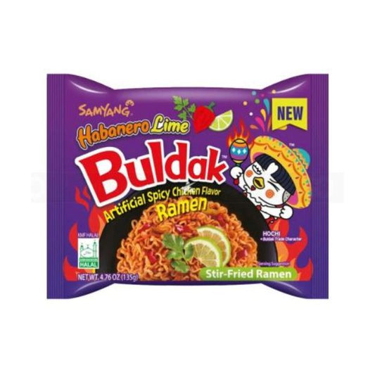 Mì Khô Gà Vị Chua Cay Samyang Lime 135G