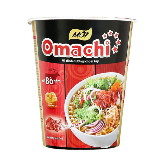 Mì Khoai Tây Omachi Xốt Bò Hầm 70G