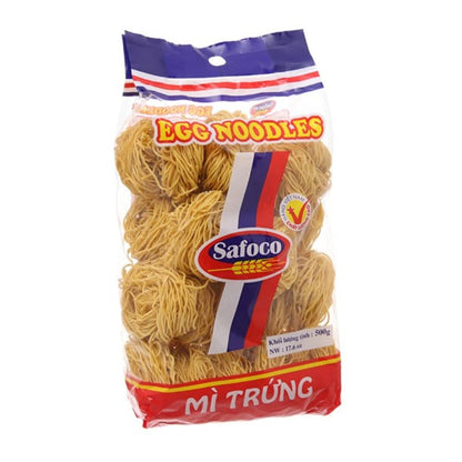 Mì Trứng Safoco Sợi Nhỏ 500G