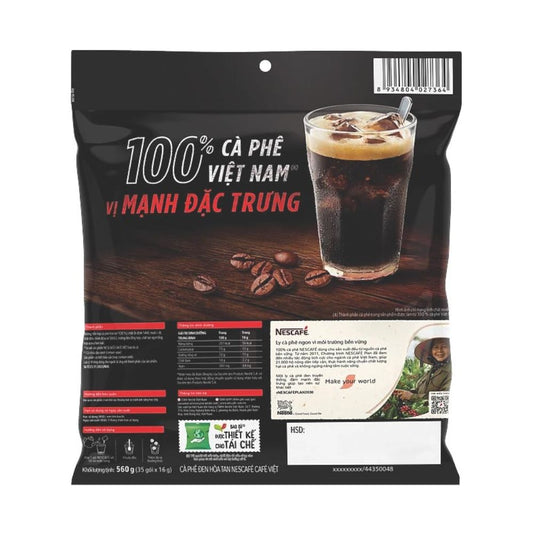 Nescafe Việt Đen Đá 16g x 35 Gói