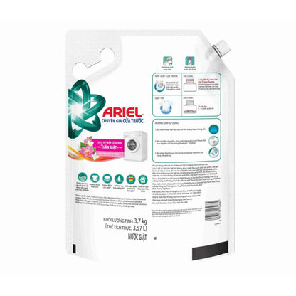 Ariel Front Load Laundry Detergent Lotus &amp; Jasmine Scent 3.7KG Bag